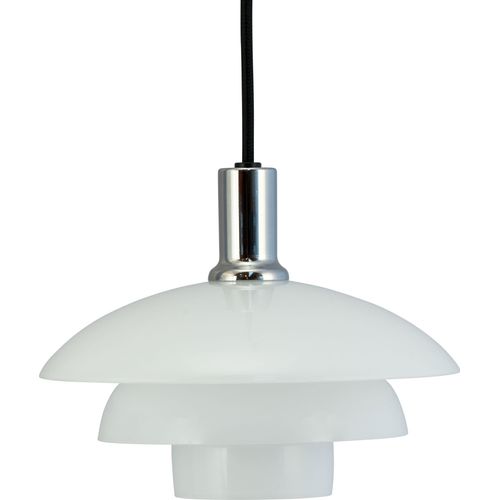 Pendelleuchte LED, Hängelampe, Deckenlampe Pendel, Pendellampe Esstisch, Pendelleuchte für Wohnzimmer, Skandinavische Design, Morph Opalglas D21