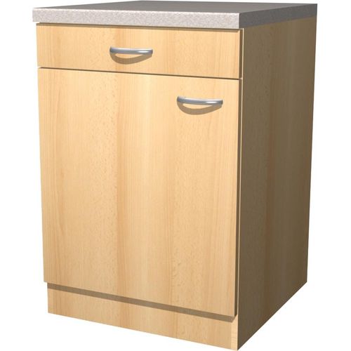 Küchenunterschrank - 60 cm breit - Buche – Namu