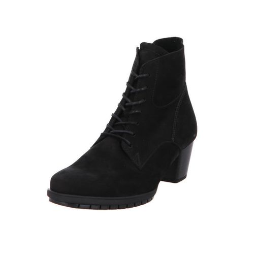 Stiefelette - Schwarz Leder : Normal : 36 Weite: Normal Größe: 36