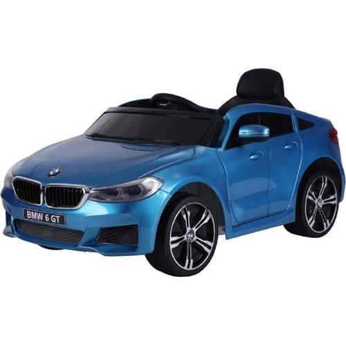 Kinder Elektroauto BMW 6 GT 12v, LED + FB+ Audio Modul, blau