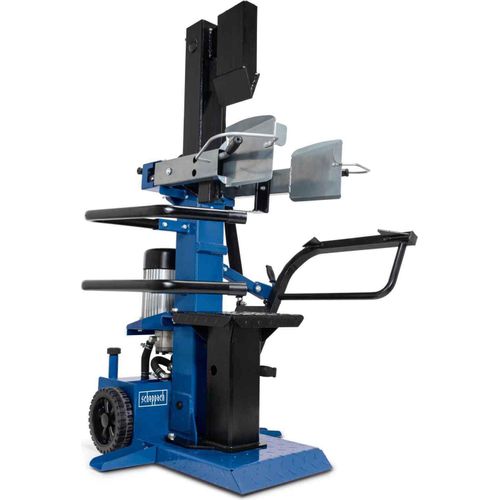 Scheppach Compact 10t Holzspalter stehend 400V | 10t | 3500W | Holzlänge 1070mm / max. Ø 380mm | schwenkbarer Tisch | Hartholz | mit Fahrvorrichtung
