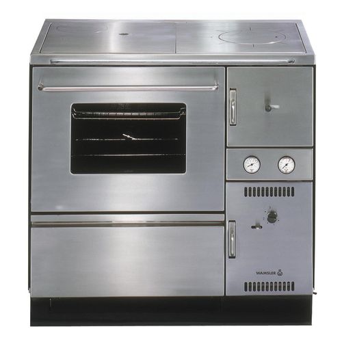 Wamsler wasserf. Küchenofen | K 148 CL | 23 kW | Edelstahl | links