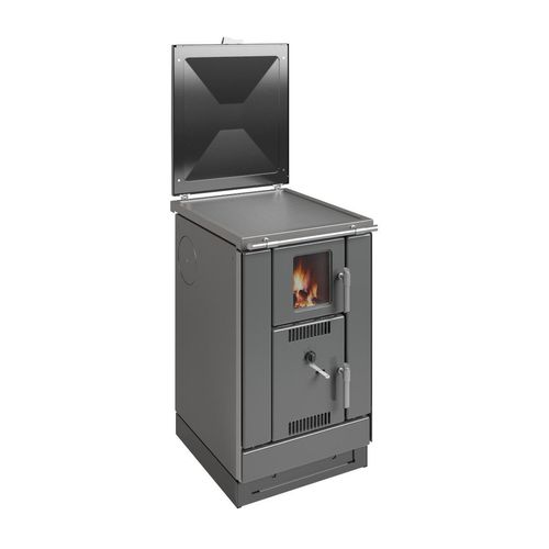 Wamsler wasserführender Küchenofen | K 158 F | 22 kW | Anthrazit