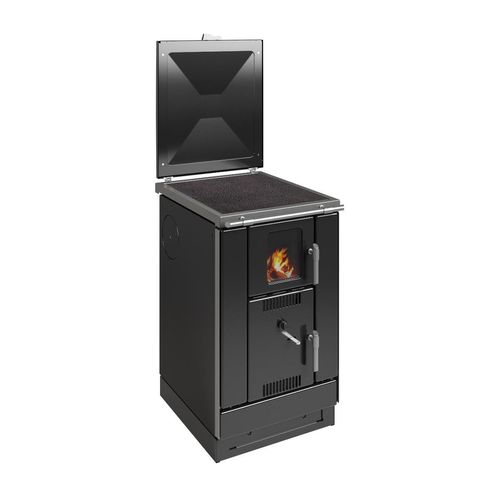 Wamsler wasserf. Küchenofen | K 158 F | Glaskeramik | 22 kW | Schwarz