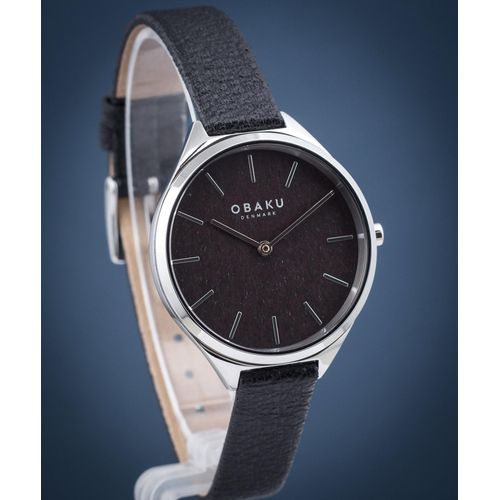Obaku Kafee Kokosnuss Damenuhr