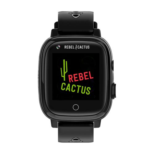 Kinder Smartwatch GO (Schwarz) - GPS-Tracker - Whatsapp - Sprache: NL/EN/DE