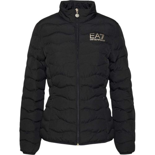EA7 Schwarze Jacke mit Logo – Xl
