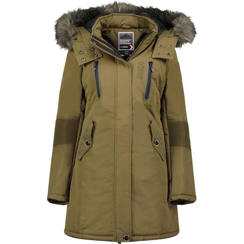 Geographical Norway Damen warme Winterjacke G-Coraly, Khaki, GrößeM