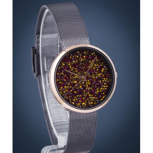 Obaku Glimmer Walnuss Damenuhr