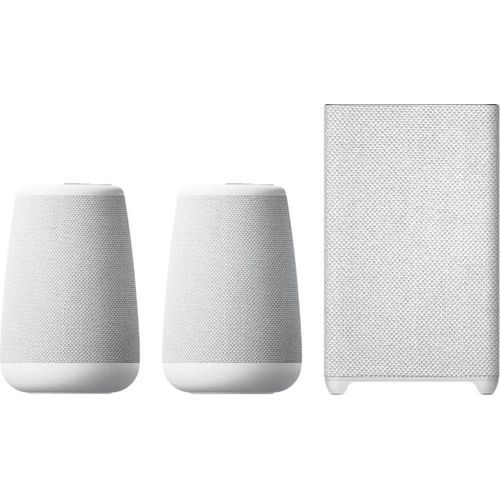 Homatics Sound & Sound 2.1 TWS-Lautsprecher mit Subwoofer (Bluetooth, WiFi, Dolby Audio, Grau)