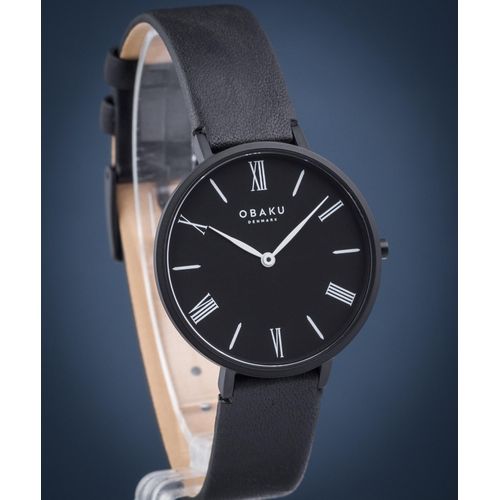Obaku Folie Lille Ebenholz Damenuhr