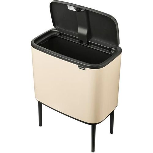 Mülleimer Touch Bin Bo 36 l, Farbe:soft beige