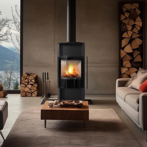 Kaminofen aus Stahl TOFA Ø 150 8 kW