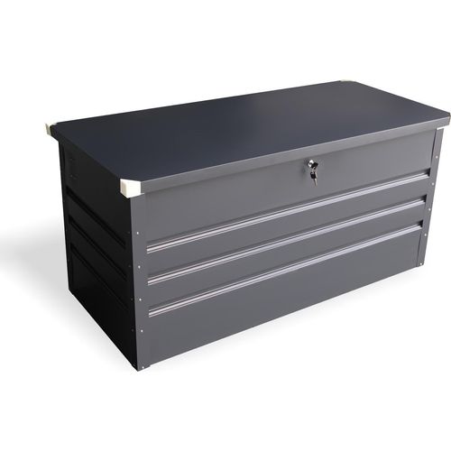 CASEO Aufbewahrungsbox aus grauem Stahl