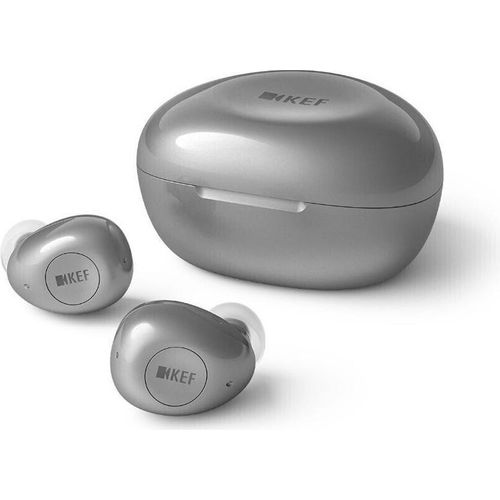 KEF Mu3, Kabellos, Anrufe/Musik, 20 - 20000 Hz, Kopfhörer, Silber