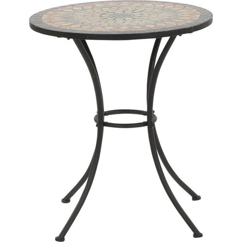 Gartentisch ></noscript>Prato< in matt schwarz - 60x69,5x60 (BxHxT)