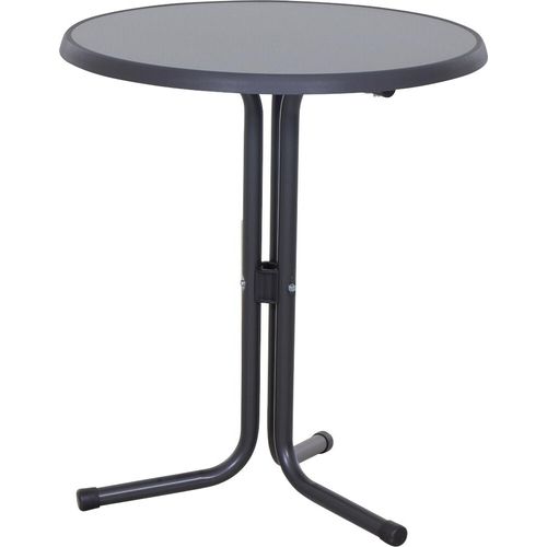Gartentisch ></noscript>Bistro< in anthrazit, punti - 60x71x60 (BxHxT)