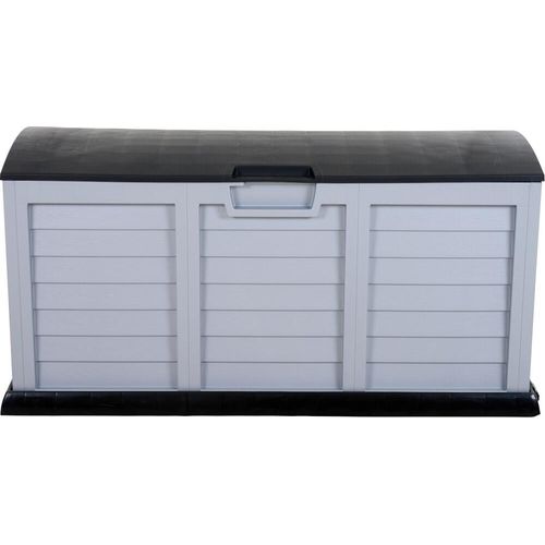Kissenbox ></noscript>Jumbo XXL< in silber, schwarz, Kunststoff - 61x69x140cm (BxHxT)