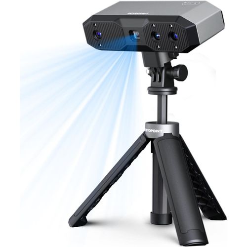 Revopoint MINI 2 - 3D Scanner mit blauem Licht, 0,02 mm Genauigkeit, 16 fps Scan-Geschwindigkeit, ideal für kleinere Objekte-Standard Edition