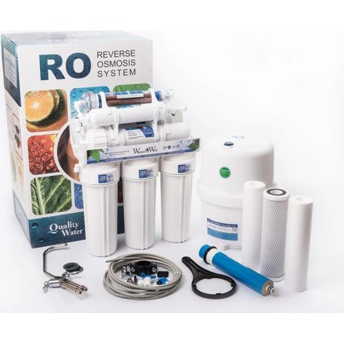7 Stufen Umkehrosmoseanlage RO Wasserfilter 75 GPD