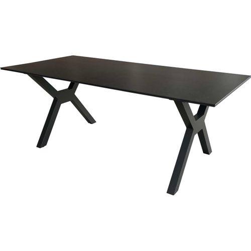 Tisch Granada 200x90cm dark grey Aluminium