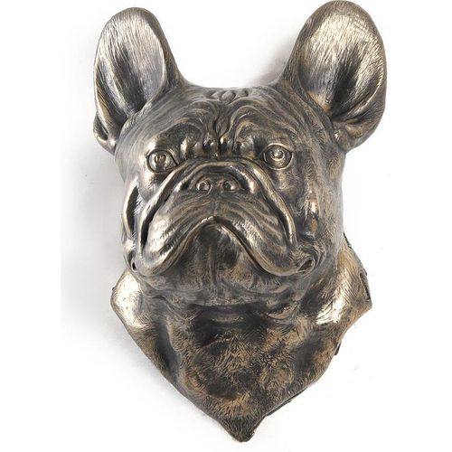 Französische Bulldogge - Hundestatue, hängende Büste, einzigartige Dekoration für Hundeliebhaber der Marke Art-Dog