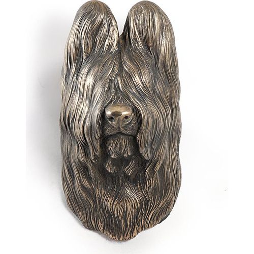 Briard, Berger de Brie - Hundestatue, hängende Büste, einzigartige Dekoration für Hundeliebhaber der Marke Art-Dog