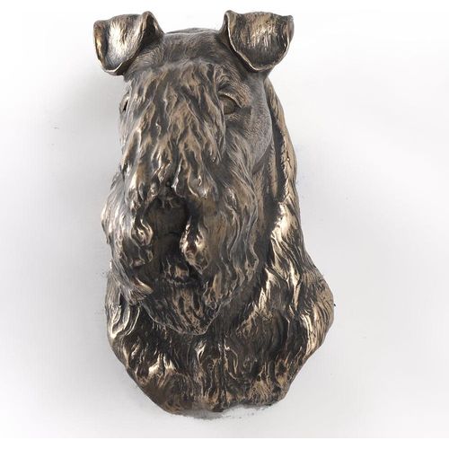 Kerry Blue Terrier, Irish Blue Terrier - Hundestatue, hängende Büste, einzigartige Dekoration für Hundeliebhaber der Marke Art-Dog