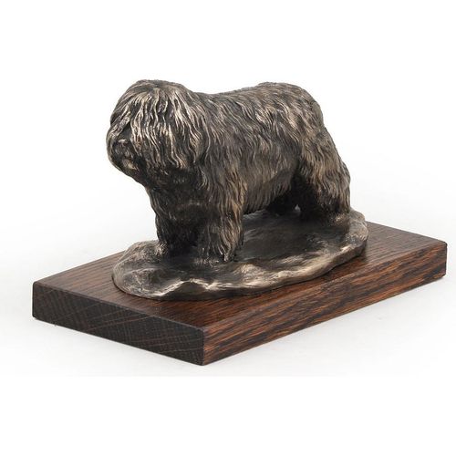 Polnischer Niederungshütehund, PON - Hundestatue, Figur für Büro, Trophäe für Hundeausstellung von Art-Dog brand