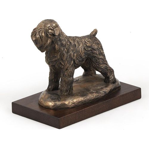 Russischer Schwarzer Terrier, Russkiy Tchiorny Terrier - Hundestatue, Figur für Büro, Trophäe für Hundeausstellung von Art-Dog brand