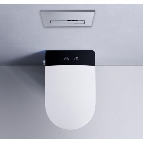 Luxus LED Dusch-WC Automatik Toilette Smart Toilet WC Beheizbar Anal Dusche+Fön-f
