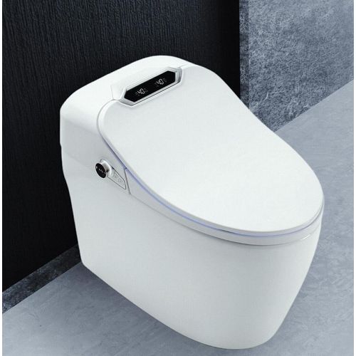 Luxus LED Dusch-WC Automatik Toilette Smart Toilet WC Beheizbar Anal Dusche+Fön 2024