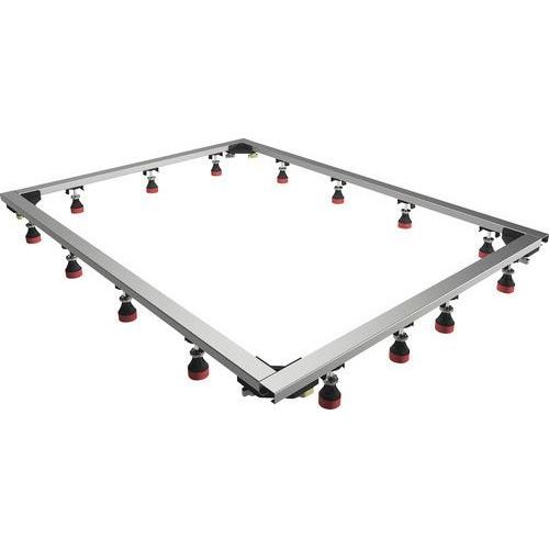 Duschwannen-Einbaurahmen SCHULTE ExpressPlus DWM-Tec D5648 256 silber