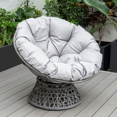 Lounge Sessel Mallorca 1 Papasansessel Rattansessel Korbsessel Rattanstuhl 2024 Gartenstuhl