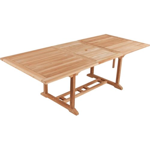Gartentisch ></noscript>Solo< in natur aus Teak B-grade unbehandelt - 240x100x75cm (LxBxH)