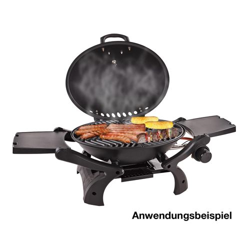 Tisch - Gasgrill Calabria Gas Tischgrill Grill BBQ 3,5 kW Grillfläche 48x36 cm