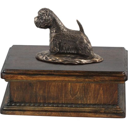 Rottweiler II - Hund Ascheurne, klassische Urne mit Statue, elegante Urne mit Hund von der Marke Art-Dog