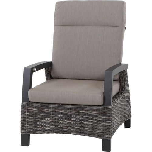 Gartensessel ></noscript>Corido< in matt anthrazit,charcoal grey, taupe meliert