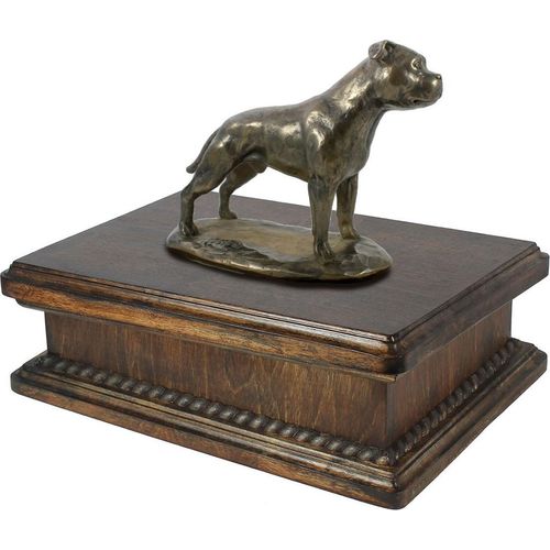 Deutscher Schäferhund - Hund Ascheurne, klassische Urne mit Statue, elegante Urne mit Hund von der Marke Art-Dog