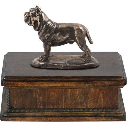 Rottweiler - Hund Ascheurne, klassische Urne mit Statue, elegante Urne mit Hund von der Marke Art-Dog