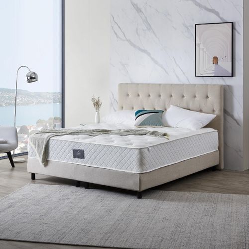 Boxspringbett Modell 211 mit Taschenfederkernmatratze