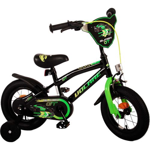 TPFSports Super GT Kinderfahrrad - Jungen - 12 Zoll - Rücktritt + Handbremse - Grün