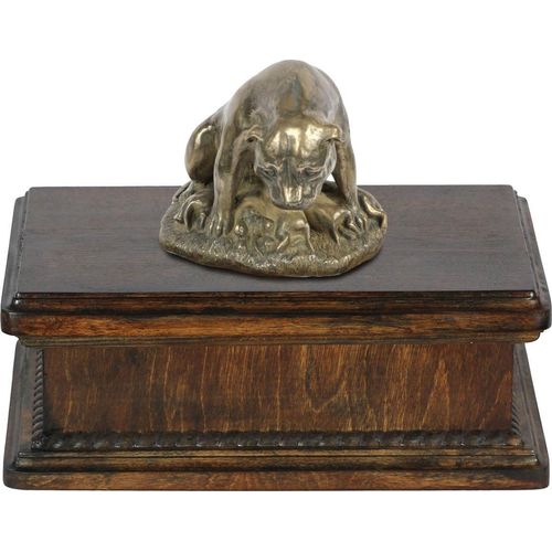 Deutsche Dogge, Ulmer Dogge, Große Dogge I - Hund Ascheurne, klassische Urne mit Statue, elegante Urne mit Hund von der Marke Art-Dog