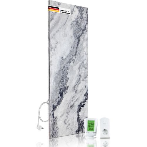 Marwona 800 Watt Naturstein Infrarotheizung mit Digitalthermostat - Wandheizung - Germany - Qarama