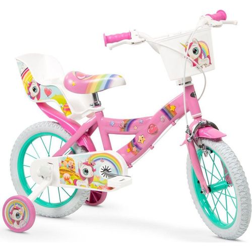 14 Zoll Kinder Fahrrad Mädchenfahrrad Unicorn Rad Bike Einhorn 14219