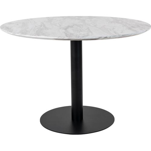 Esstisch ></noscript>Bolzano< in Weiss, Marmor - 110x75x110cm (BxHxT)