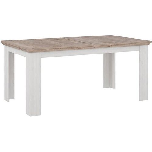 Tisch Ausziehbar 160 X 207 Cm Iloppa Eplt401-J99 Esstisch Esszimmertisch Schneeeiche/Nelson Eiche