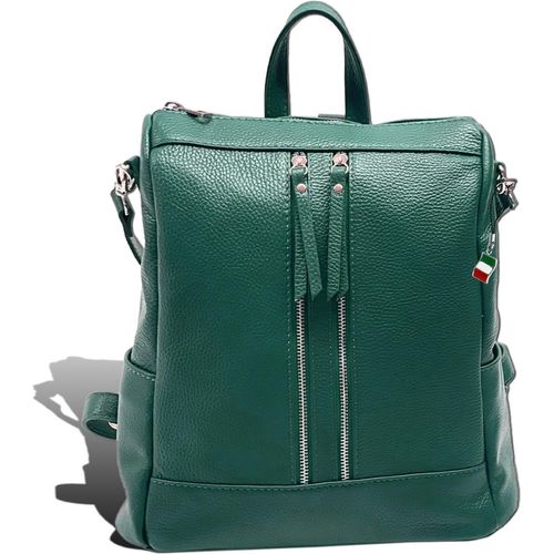Cityrucksack türkis Florence Rucksack Leder D2ORF100T