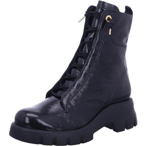 Paul Green Damen Stiefelette schwarz Lack 8