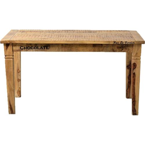 Tisch 140x70 Mangoholz antik Esszimmertisch Küchentisch Speisetisch Wohnzimmer